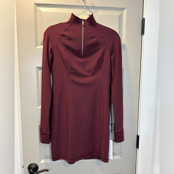lululemon athletica Dresses & Skirts - Lululemon Red “Define” Dress, Women’s S - NWT